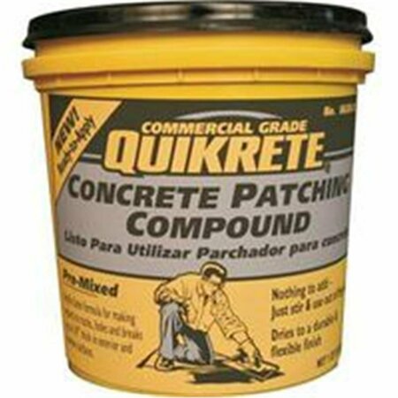 QUIKRETE 0075531 Concrete Patching Compound, 4 lbs - Pail - Paste QU388273
